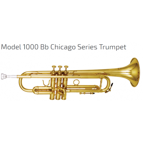 KÈN INSTRUMENTS - TRUMPETS-Model 1000 Bb Chicago Series Trumpet